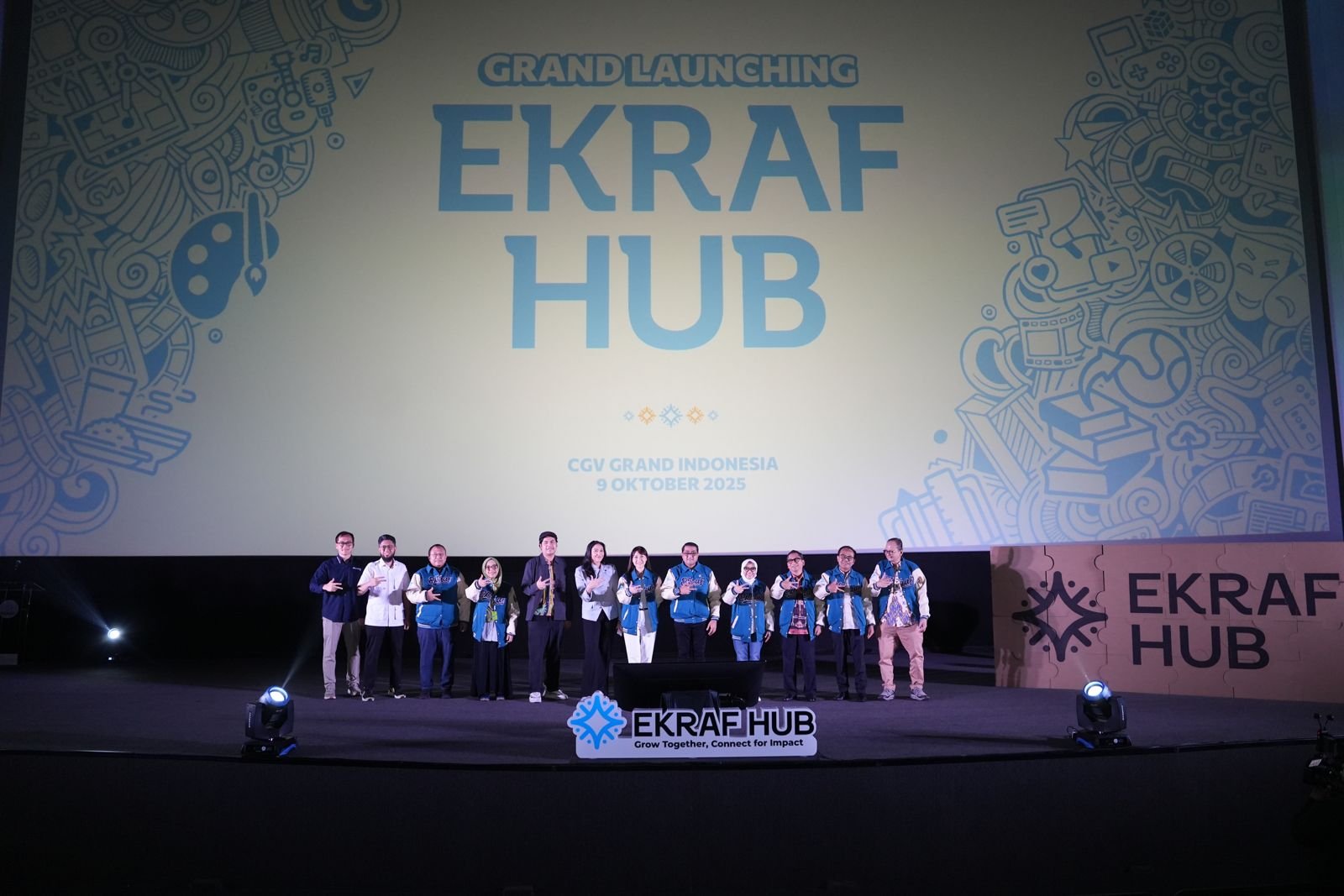 Menteri Ekraf Luncurkan Ekraf Hub, Wujudkan Rumah Kolaborasi bagi 26 Juta Pelaku Kreatif