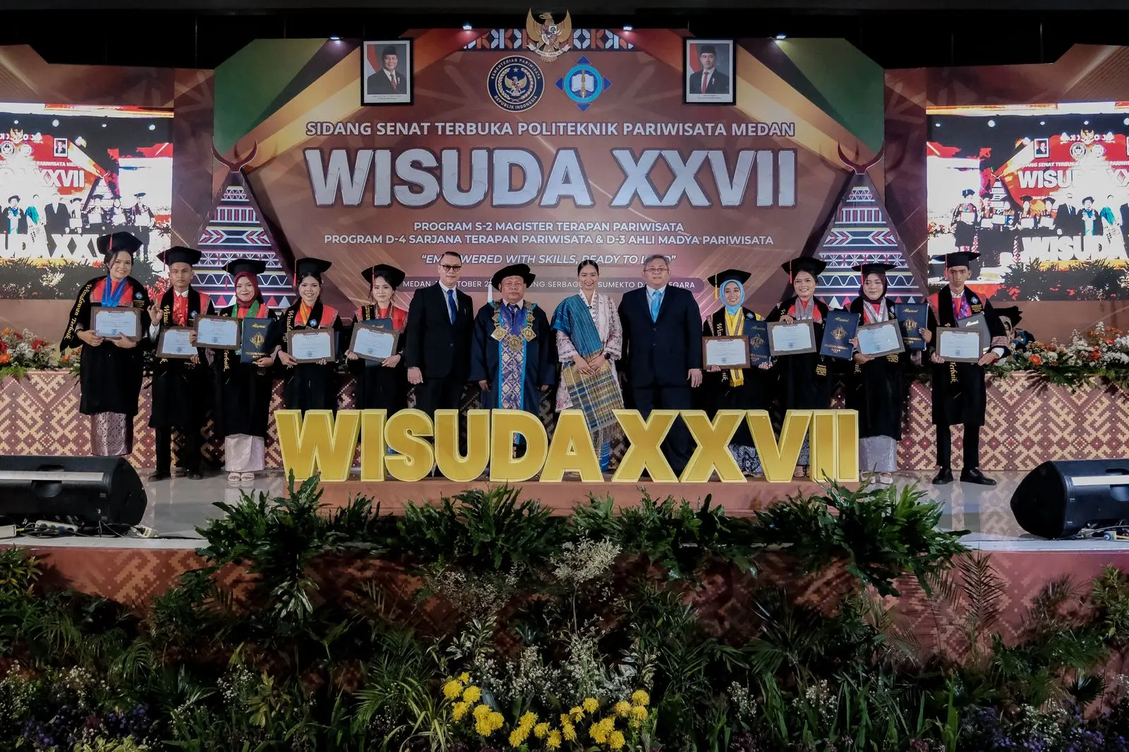 Poltekpar Medan Luluskan 539 SDM Pariwisata, Siap Bersaing di Pasar Global