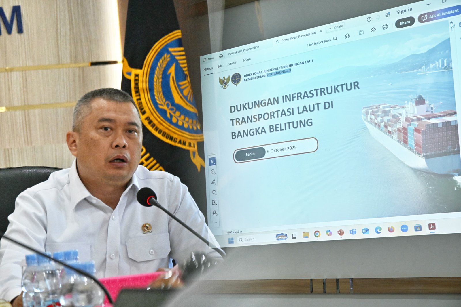 Menhub Dudy Tinjau Layanan Transportasi di Bangka Belitung, Perkuat Konektivitas dan Ekonomi Berkelanjutan