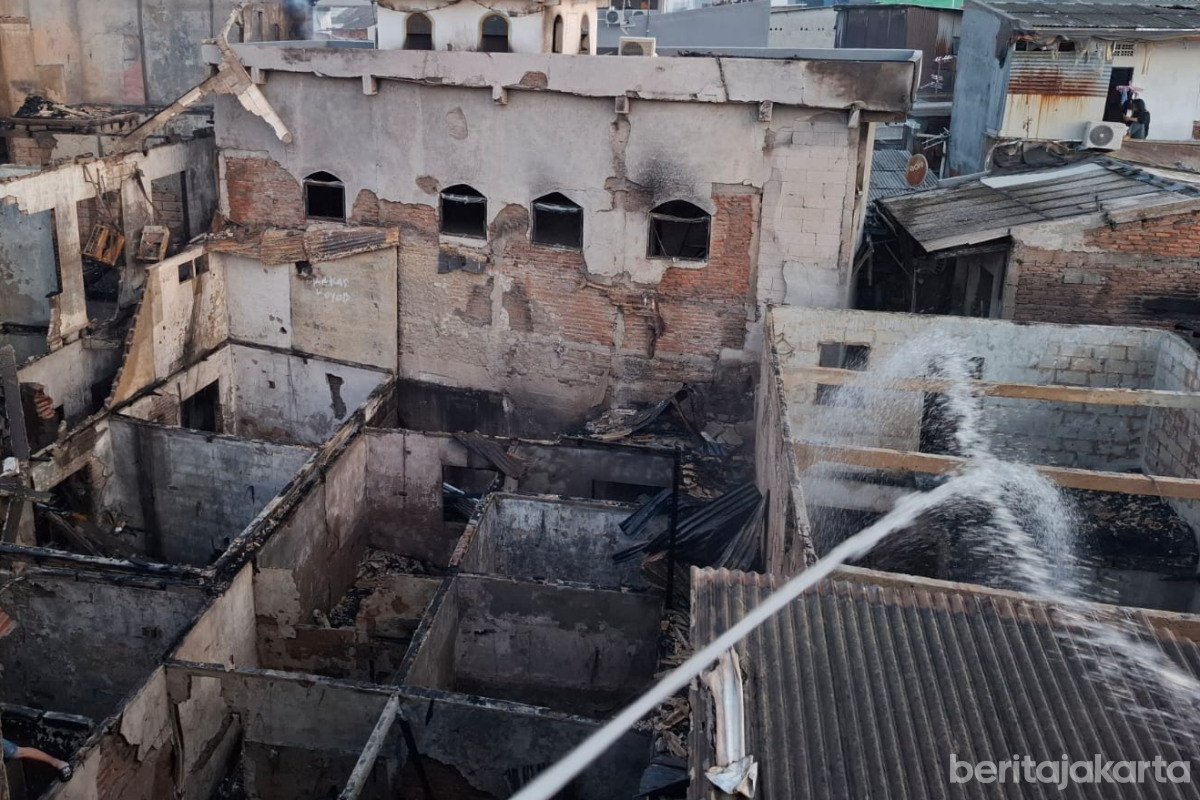 Korsleting Diduga Jadi Pemicu Kebakaran di Penjaringan