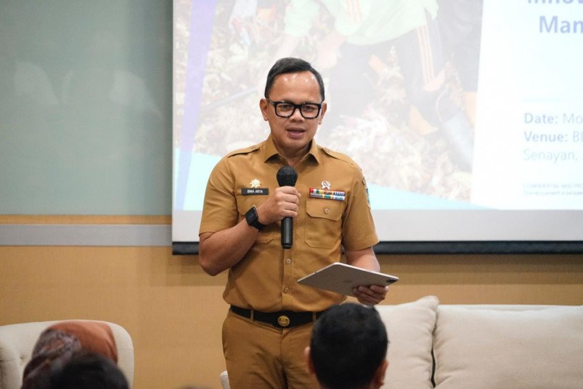 Bicara Pengelolaan Sampah Plastik, Wamendagri Bima Bagikan Pengalaman Saat Pimpin Kota Bogor