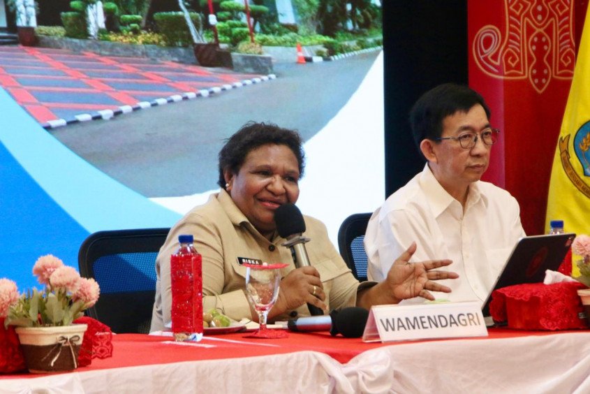 Kunjungi Papua Pegunungan, Wamendagri Ribka Minta Pemda Fokus Jalankan PHTC