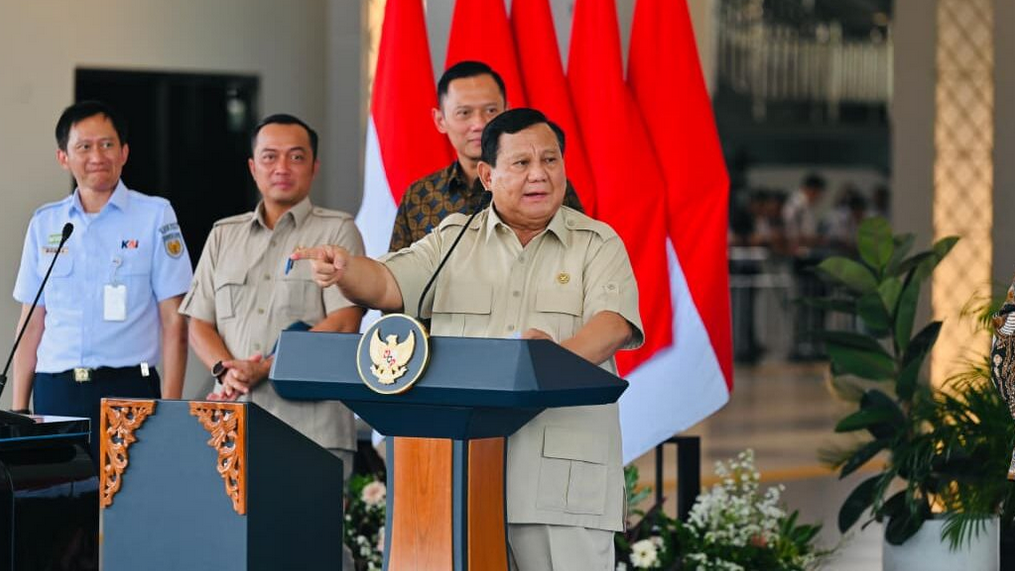 Presiden Prabowo: Sistem Kereta Api Jadi Fokus Pembangunan Nasional