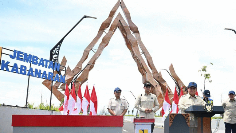 Presiden Prabowo Resmikan Jembatan Kabanaran dan 4 Proyek Infrastruktur Konektivitas Lainnya Senilai Rp1,97 T