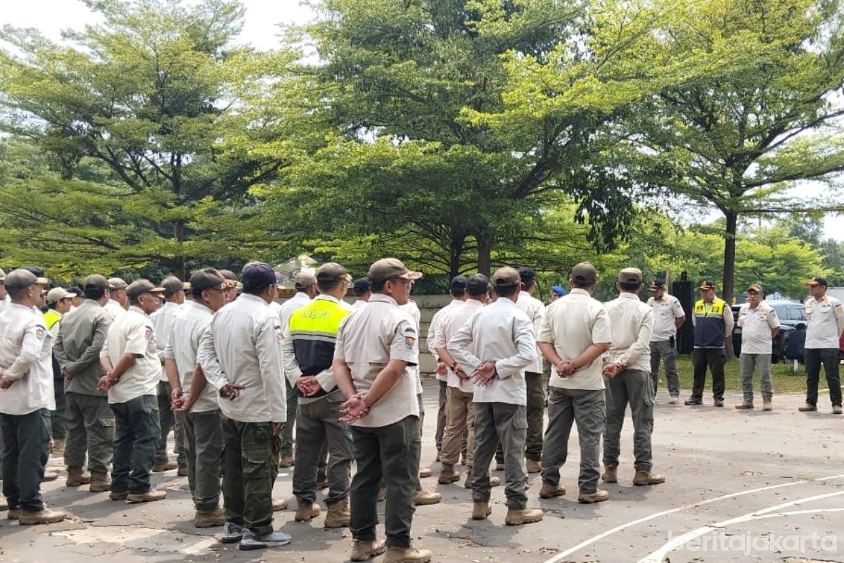 200 Satpol PP Jaktim Bantu Amankan POPNAS dan PEPARPENAS 2025