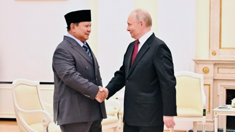 Presiden Prabowo Bertemu Presiden Putin di Kremlin, Perkuat Hubungan Strategis Indonesia–Rusia