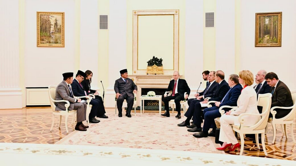Presiden Prabowo Sampaikan Apresiasi dan Undang Presiden Putin Berkunjung ke Indonesia