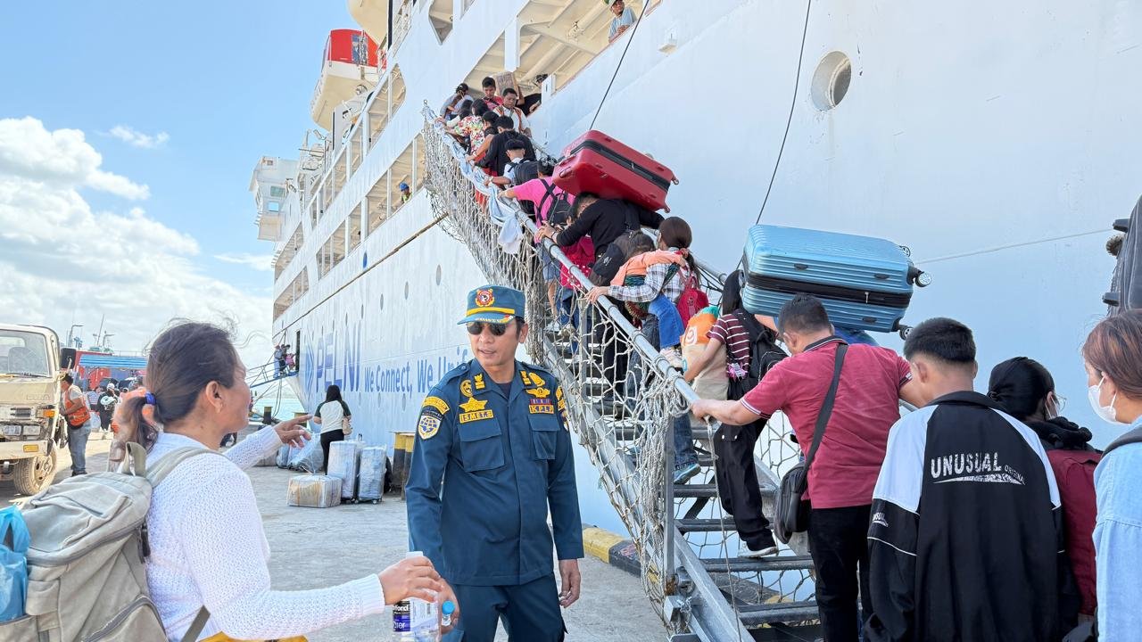 KEMENHUB PASTIKAN ANGKUTAN LAUT NATARU 2025/2026 TERKENDALI: PENUMPANG KUMULATIF CAPAI 1,2 JUTA ORANG