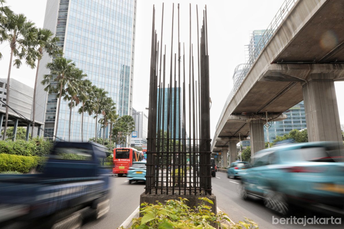 Pembongkaran Tiang Monorel Upaya Tingkatkan Penataan Kawasan