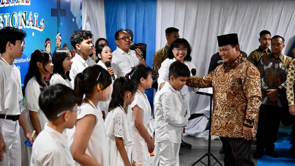 Hadiri Puncak Natal Nasional 2025, Presiden Prabowo Tekankan Kerukunan dan Persatuan Bangsa