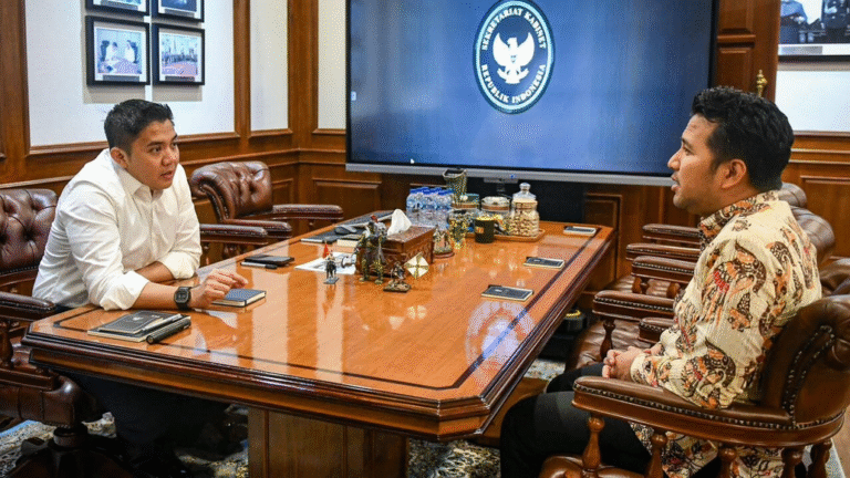 Sekretaris Kabinet Terima Wakil Gubernur Jawa Timur, Perkuat Sinkronisasi Infrastruktur dan Program Strategis Presiden