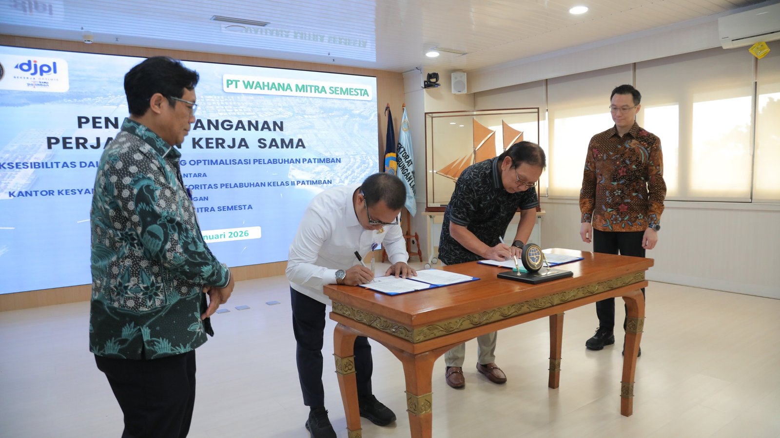 Ditjen Perhubungan Laut Gandeng PT Wahana Mitra, Perkuat Akses dan Konektivitas Pelabuhan Patimban