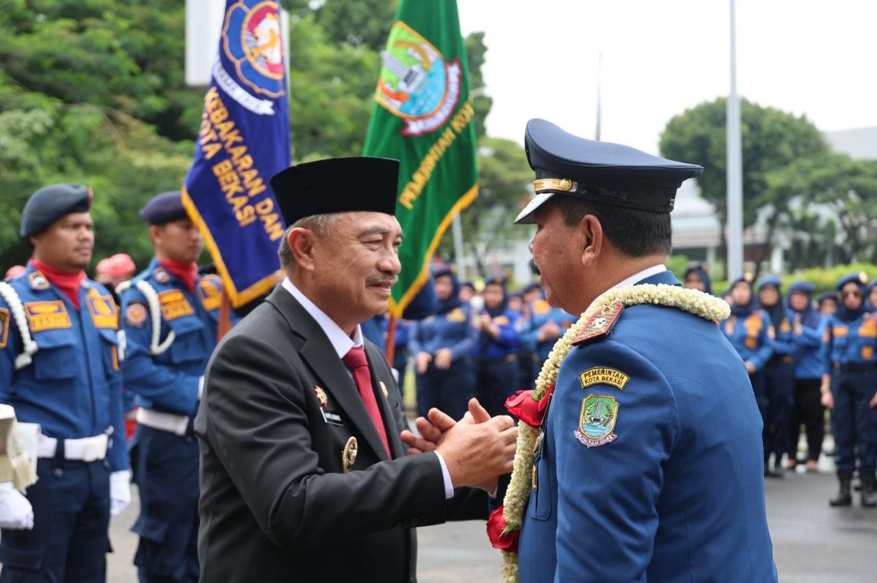 Wawali Harris Bobihoe Lepas Kadis Damkarmat, Terus Berikan Pengabdian Terbaik Bagi Bangsa Dan Negara