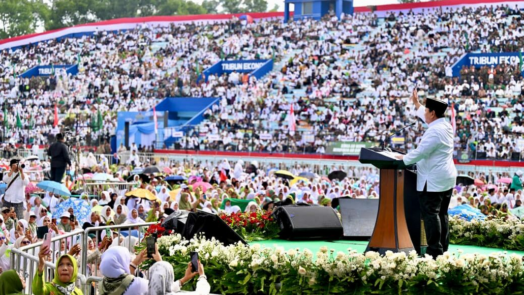 Presiden Prabowo Tegaskan NU sebagai Pilar Persatuan Bangsa dalam Mujahadah Kubro Satu Abad