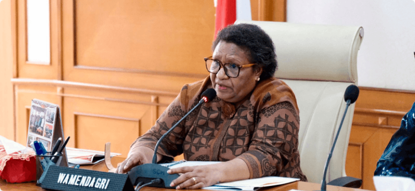 Wamendagri Ribka Haluk Apresiasi Respons Cepat Pemda di Papua Selatan Tangani Pengungsi