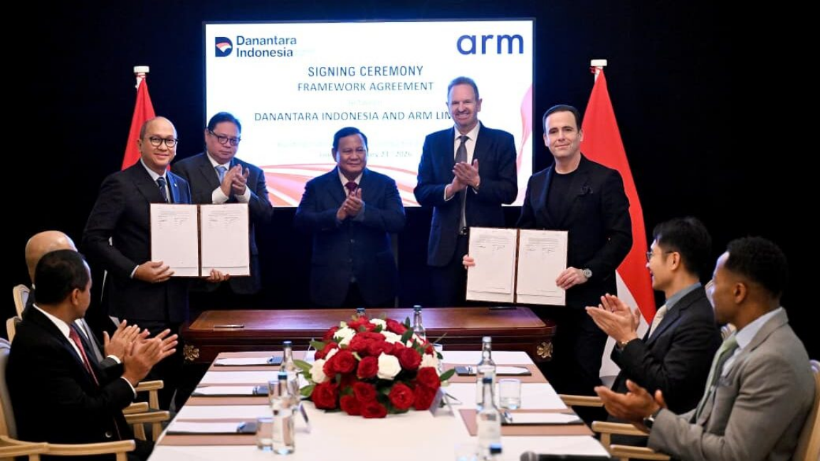 Presiden Prabowo Saksikan Kemitraan Danantara–Arm, Indonesia Percepat Lompatan Industri Semikonduktor