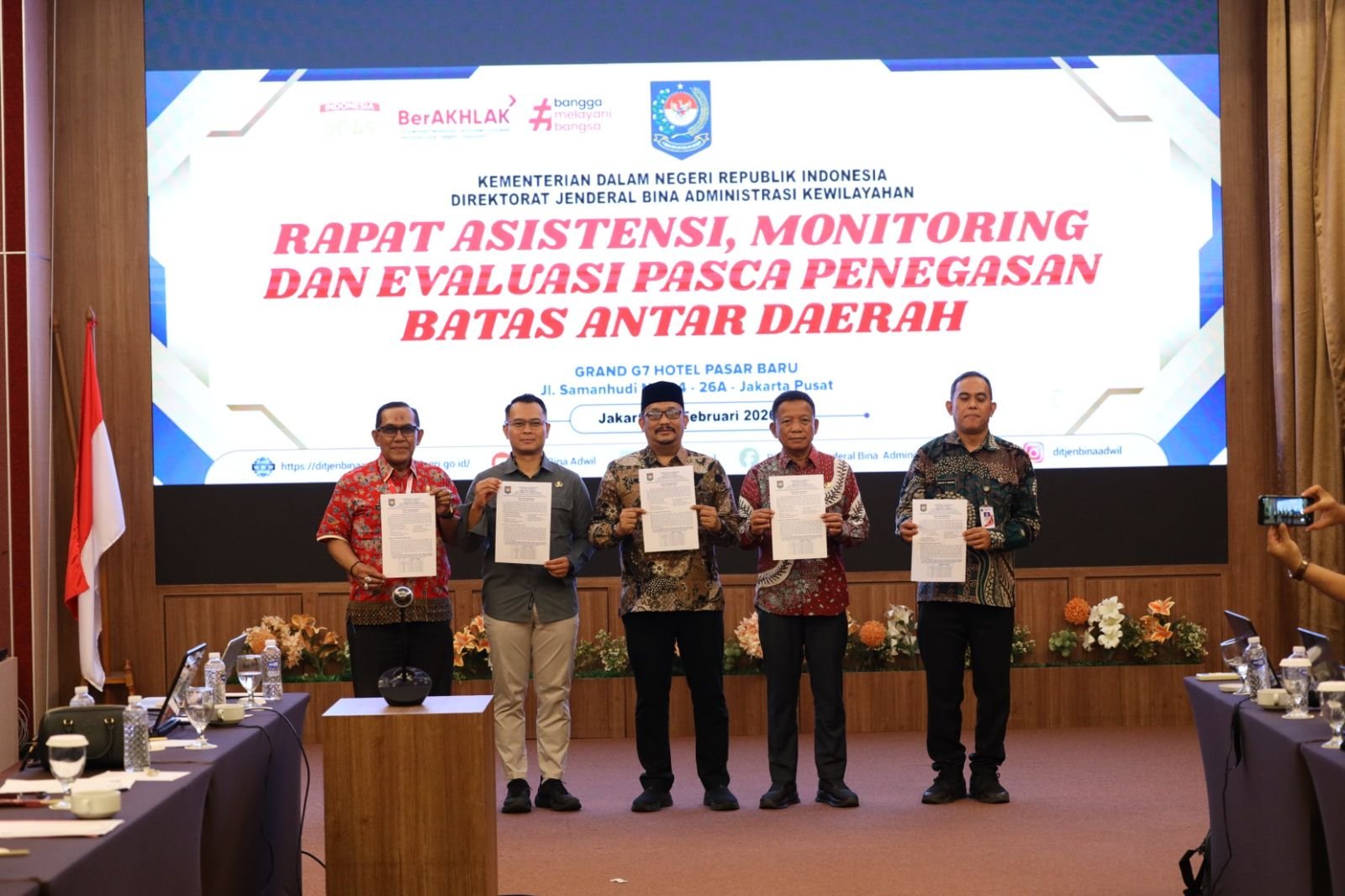 Sekda Kota Bekasi Sepakati Draft Perubahan Permendagri Nomor 36 Tahun 2015 tentang Batas Daerah Bekasi–Jakarta Timur