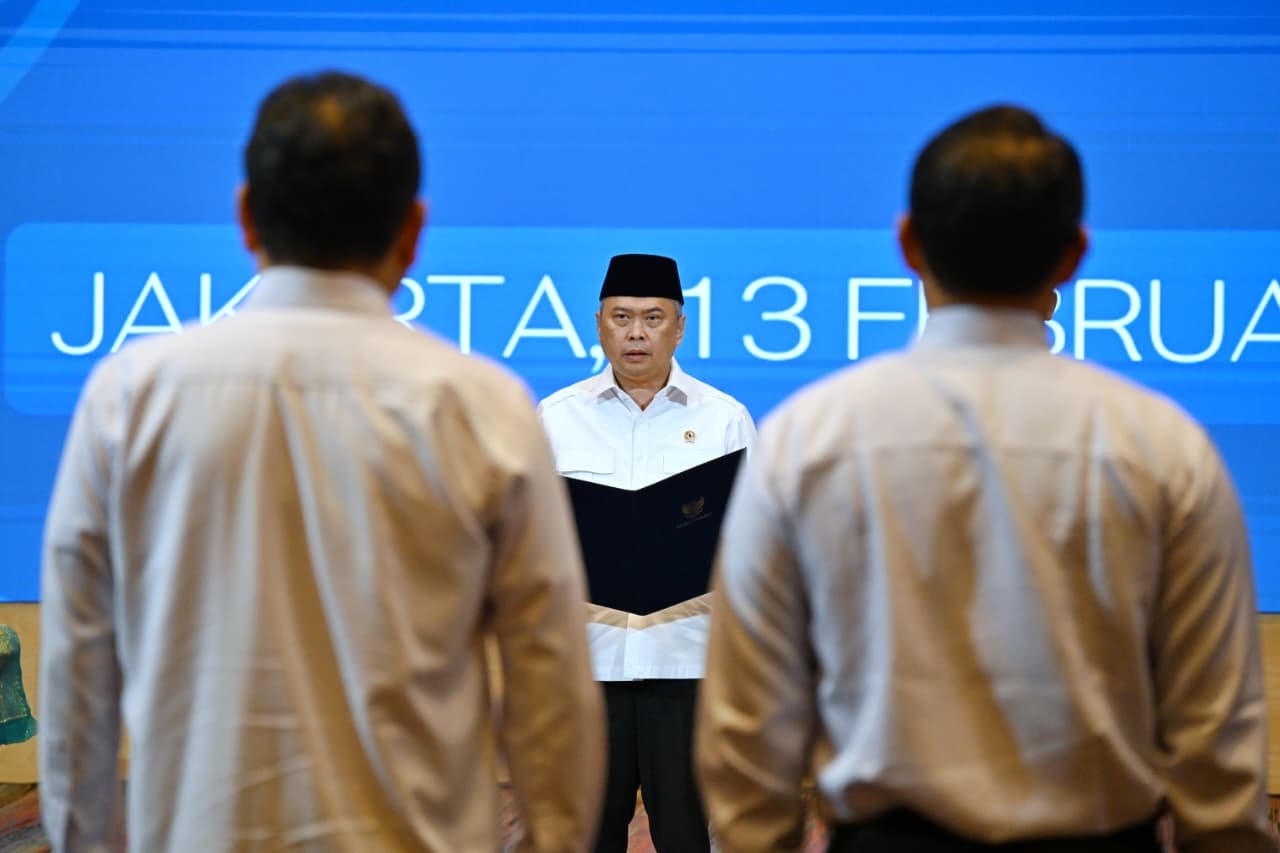 Menhub Dudy Rotasi Sejumlah Pejabat Pimpinan Tinggi Madya di Lingkungan Kemenhub