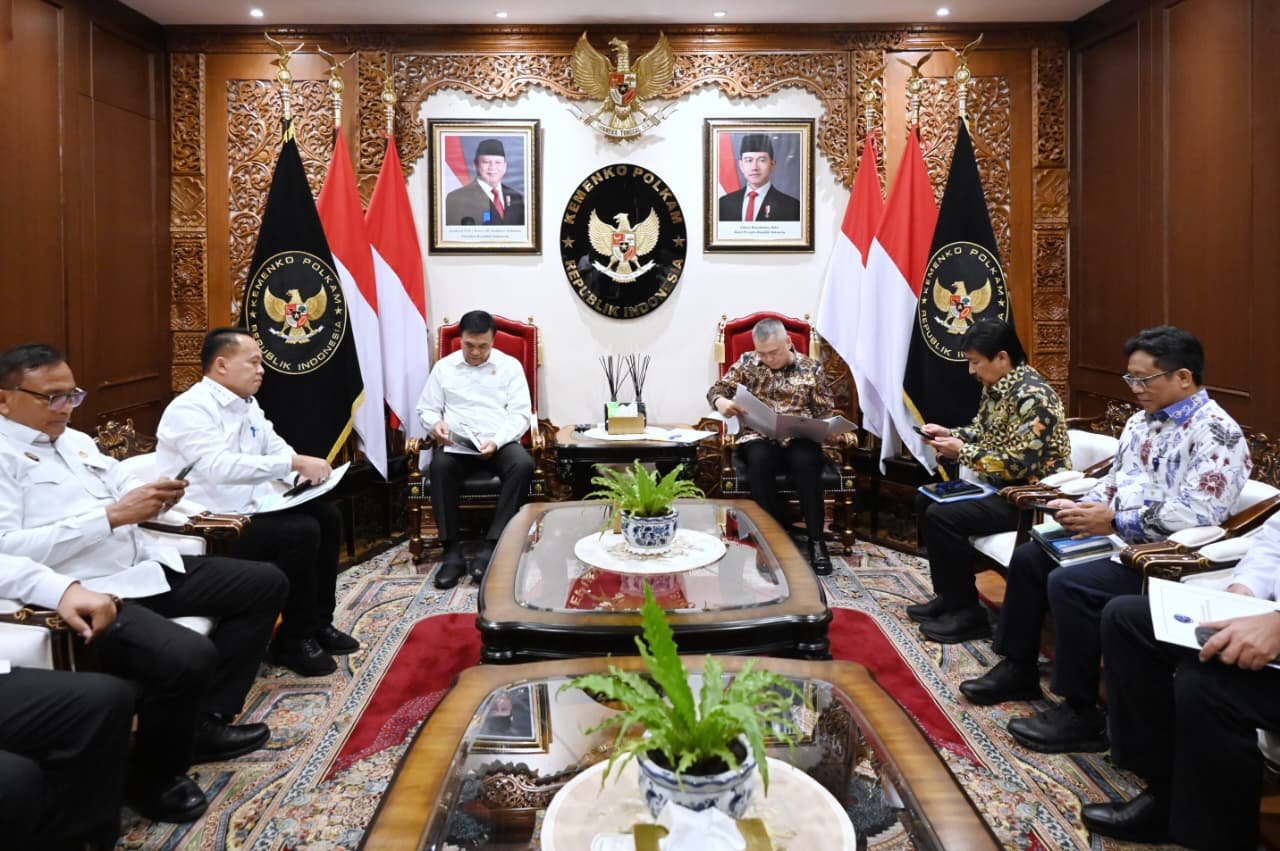 Menhub Dudy Bertemu Menkopolkam, Bahas Penguatan Keamanan dan Antisipasi Titik Rawan pada Angkutan Lebaran 2026