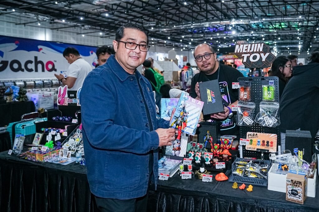 Menteri Ekraf Ingin The Jakarta Toys and Comic Fair Jadi Ruang Kolaborasi Pengembangan IP Lokal untuk Bersaing di Level Global