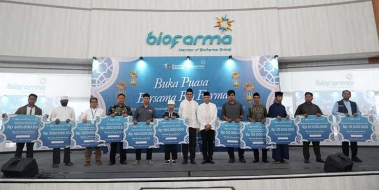 Warga Jabar Terima Bantuan Sosial Rp2 M dari Bio Farma