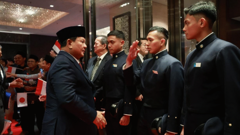 Bangga di Negeri Sakura, Taruna NDA Sambut Presiden Prabowo dengan Semangat Juang Generasi Muda Indonesia
