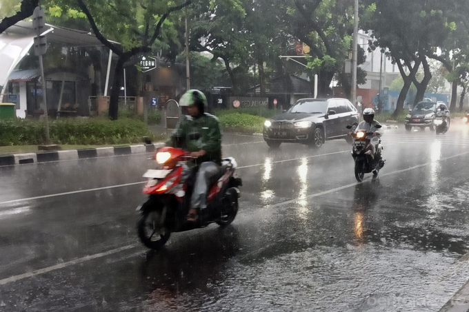 Hujan Berpotensi Guyur Sebagian Jakarta Hari Ini