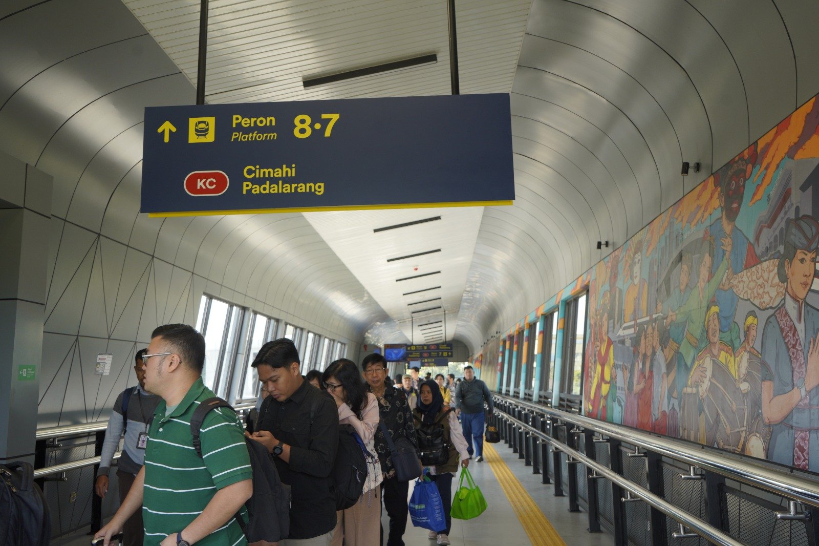 Komitmen Tingkatkan Layanan, Skybridge Bandung Mulai Dilakukan Uji Coba Pengoperasian