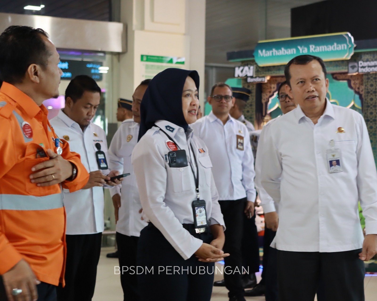 Jelang WFA dan Mudik Lebaran, Kepala BPSDMP Kemenhub Pantau Operasional Layanan di YIA dan Terminal Tidar