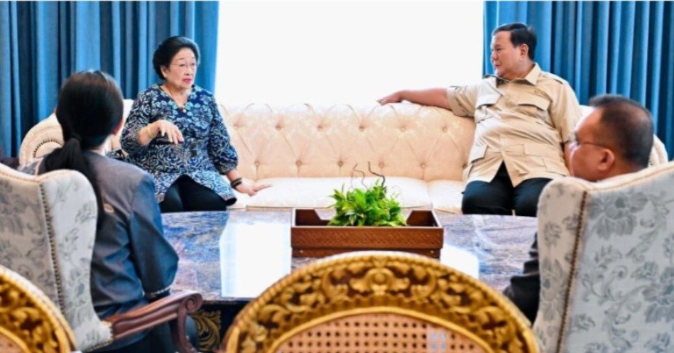 Di Penghujung Ramadan, Presiden Prabowo dan Presiden ke-5 Megawati Pererat Silaturahmi Kebangsaan