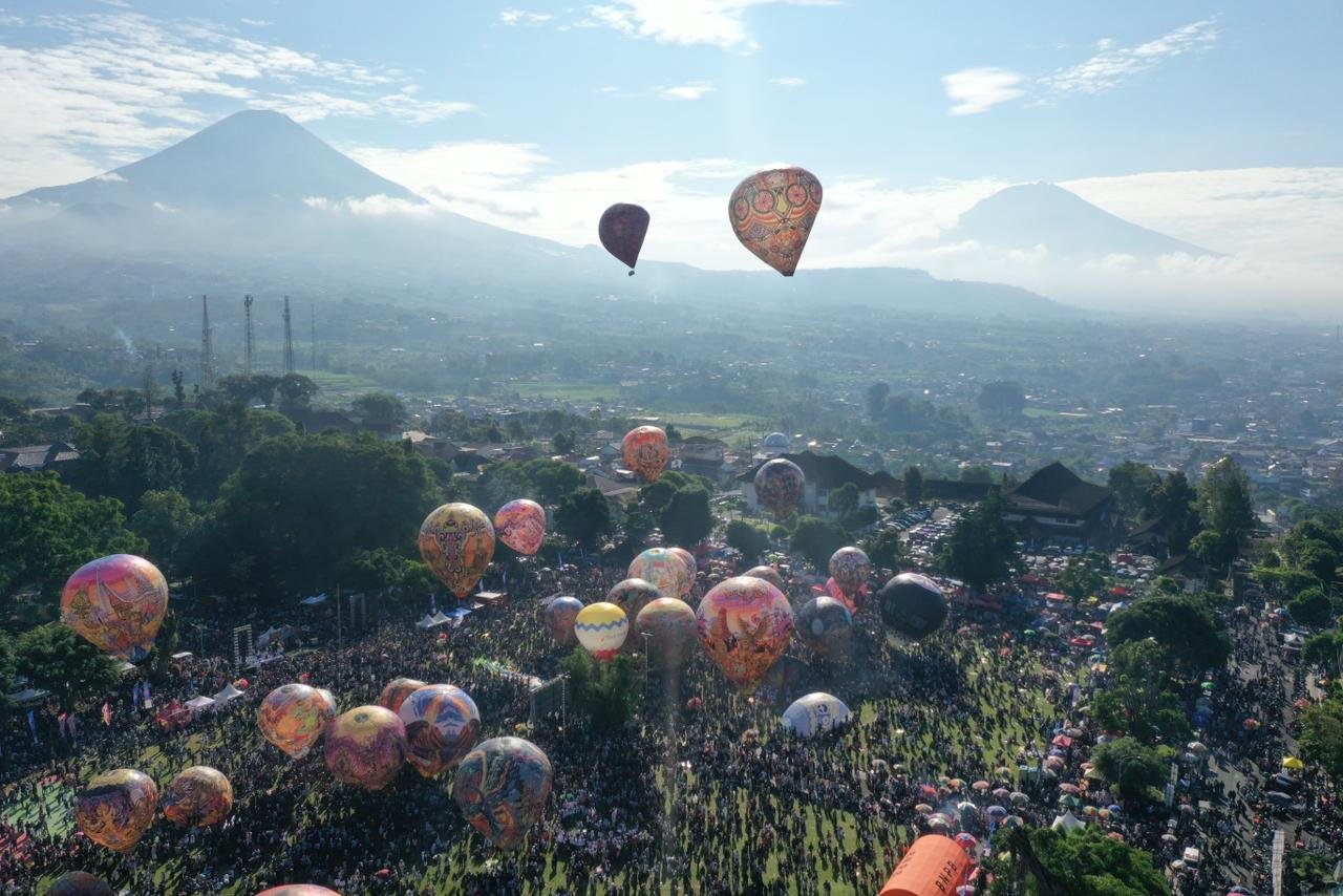 Festival Balon Udara Digelar di Pekalongan dan Wonosobo, Ditjen Hubud Tekankan Aspek Keselamatan Penerbangan