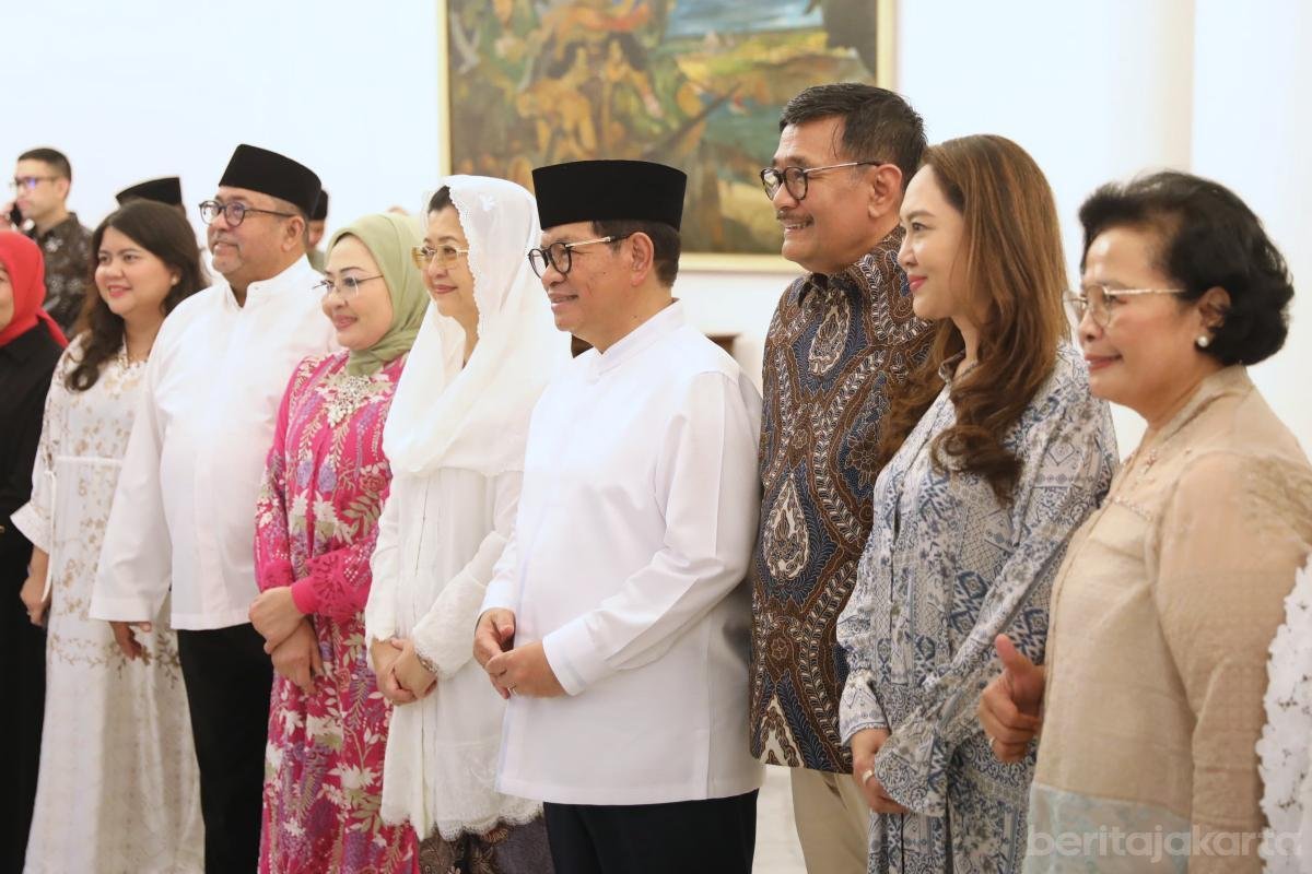 Silaturahmi Lebaran di Balai Kota, Djarot Kenang Masa Bertugas