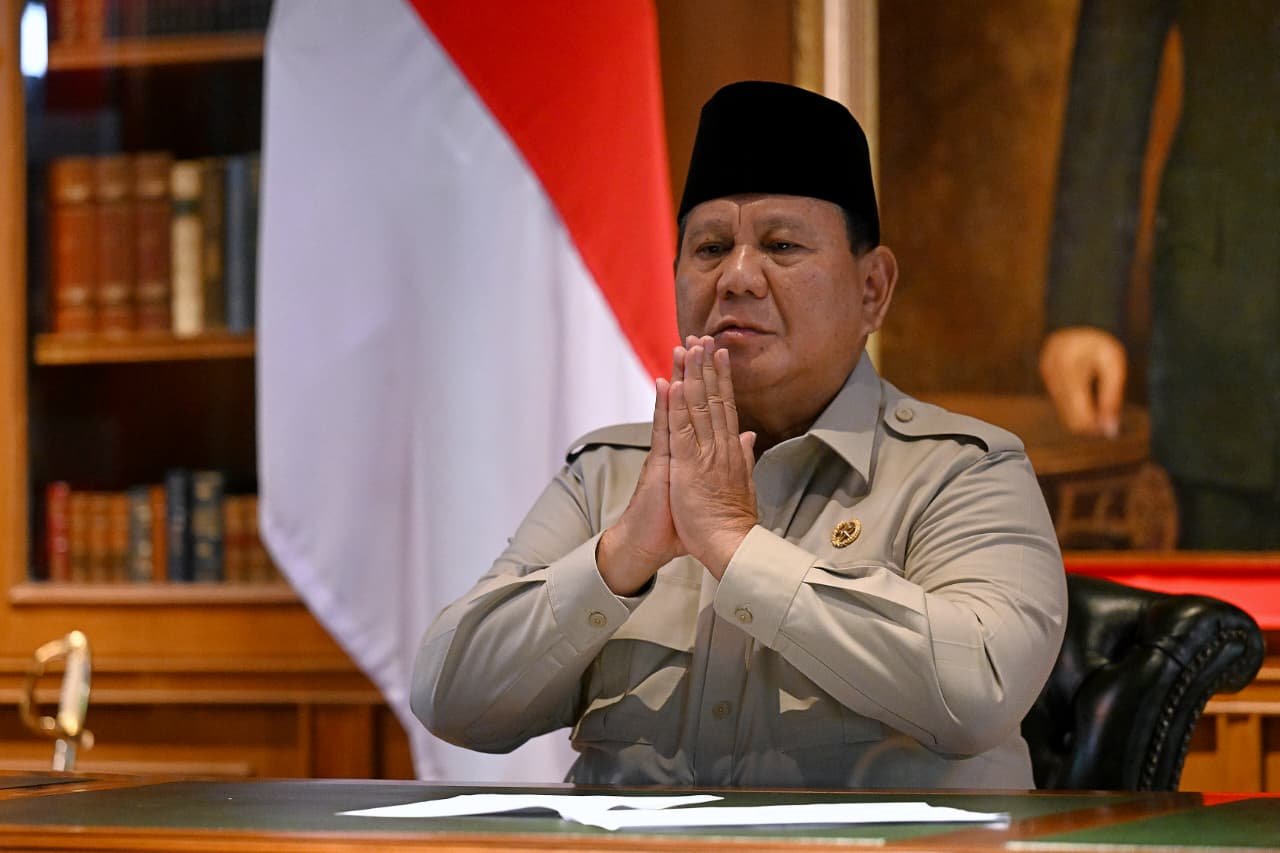 Ucapkan Selamat Idulfitri 1447 H, Presiden Prabowo Ajak Perkuat Persatuan dan Bangun Indonesia Lebih Kuat