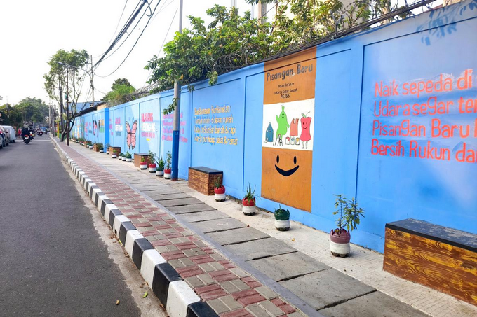 Taman Tranformasi di Pisangan Baru Jadi Ruang Publik Diminati Warga