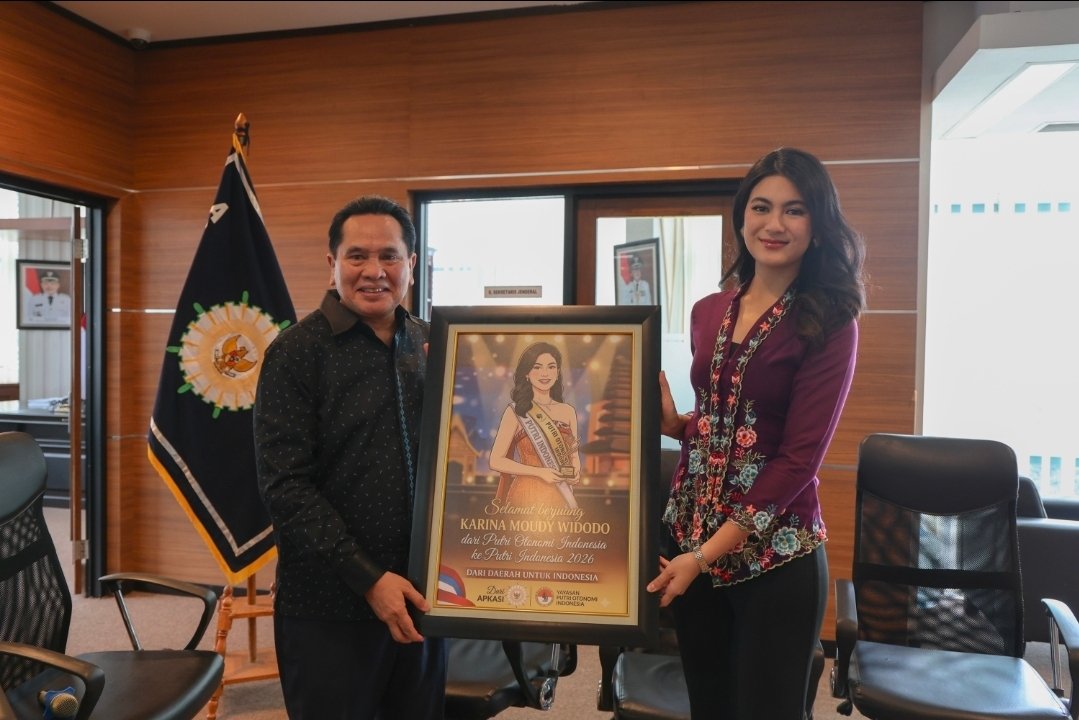 Kembali ke Akar, Karina Moudy Memohon Restu Apkasi Menuju Panggung Putri Indonesia 2026