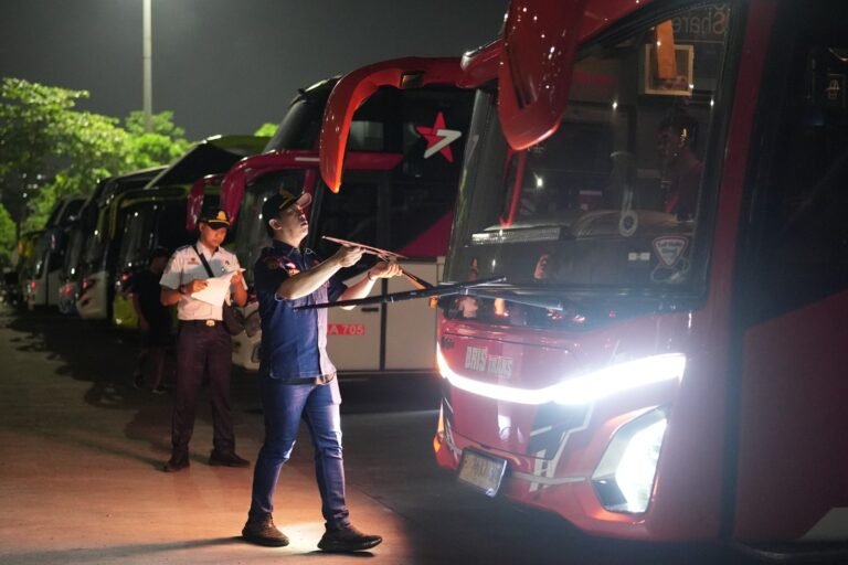 KEMENHUB PERIKSA KELAIKAN LEBIH DARI 900 RIBU KALI PERJALANAN BUS PERIODE 1 JANUARI-3 APRIL 2026