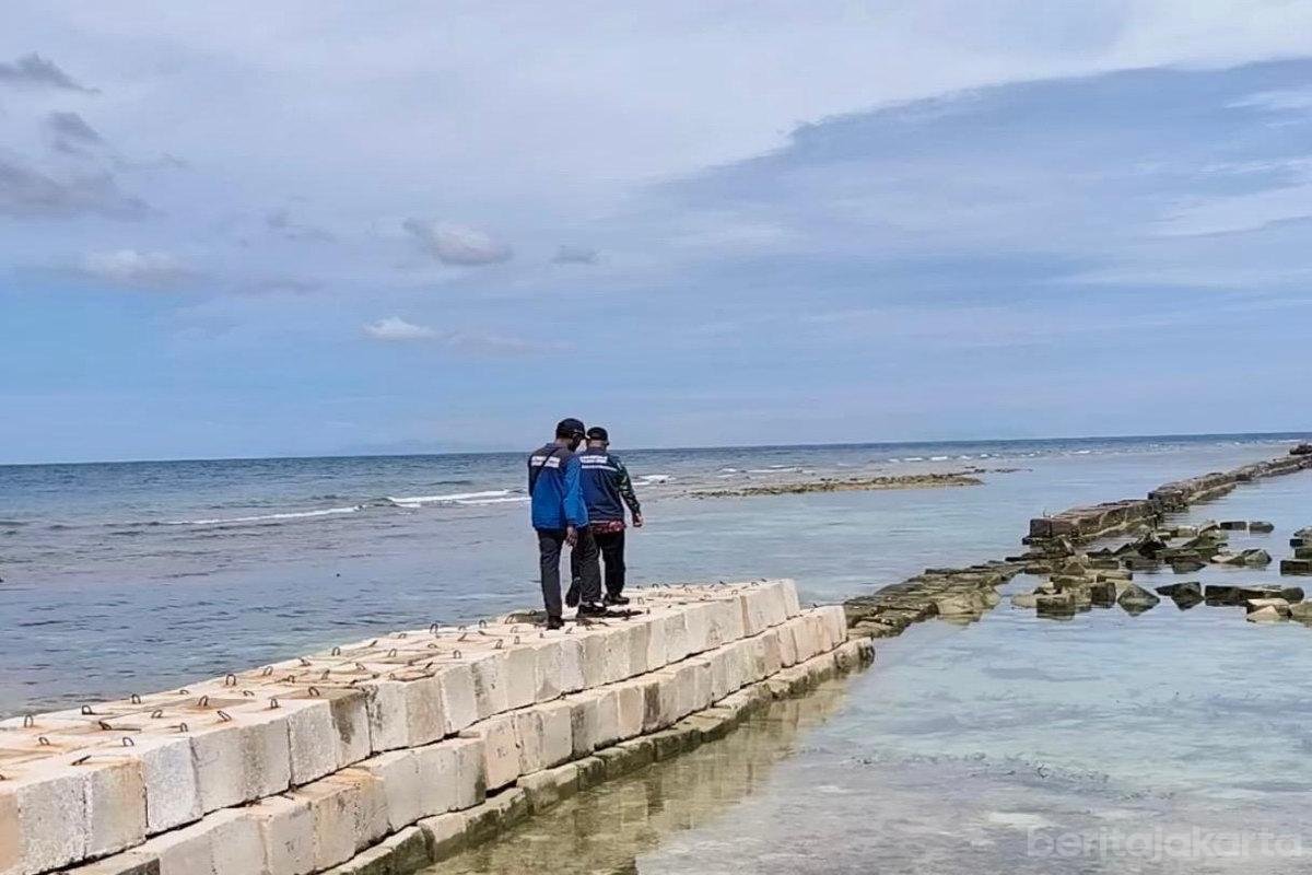 Sudin SDA Kepulauan Seribu Restorasi Pantai Pulau Tidung