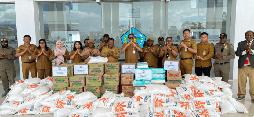 Kemendagri Serahkan Bantuan Sosial, Dukung Penanganan Pascakonflik di Wamena