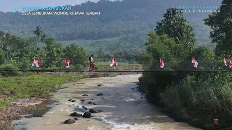Seskab Teddy Bagikan Progres Pembangunan 2.500 Jembatan, Target 5.000 Jembatan Rampung Akhir 2026
