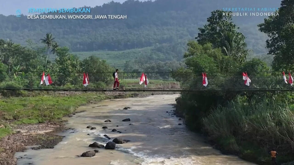Seskab Teddy Bagikan Progres Pembangunan 2.500 Jembatan, Target 5.000 Jembatan Rampung Akhir 2026