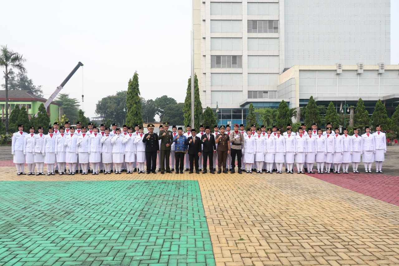 Plh. Wali Kota Bekasi Abdul Harris Bobihoe Pimpin Upacara Hari Lahir Pancasila, Tegaskan Nilai Persatuan Bangsa.