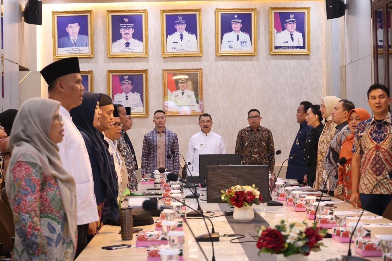 Plh Walkot Harris Bobihoe : Pemkot Dan BKSAP DPR RI Bahas Strategi UMKM Tembus Di Pasar Dunia