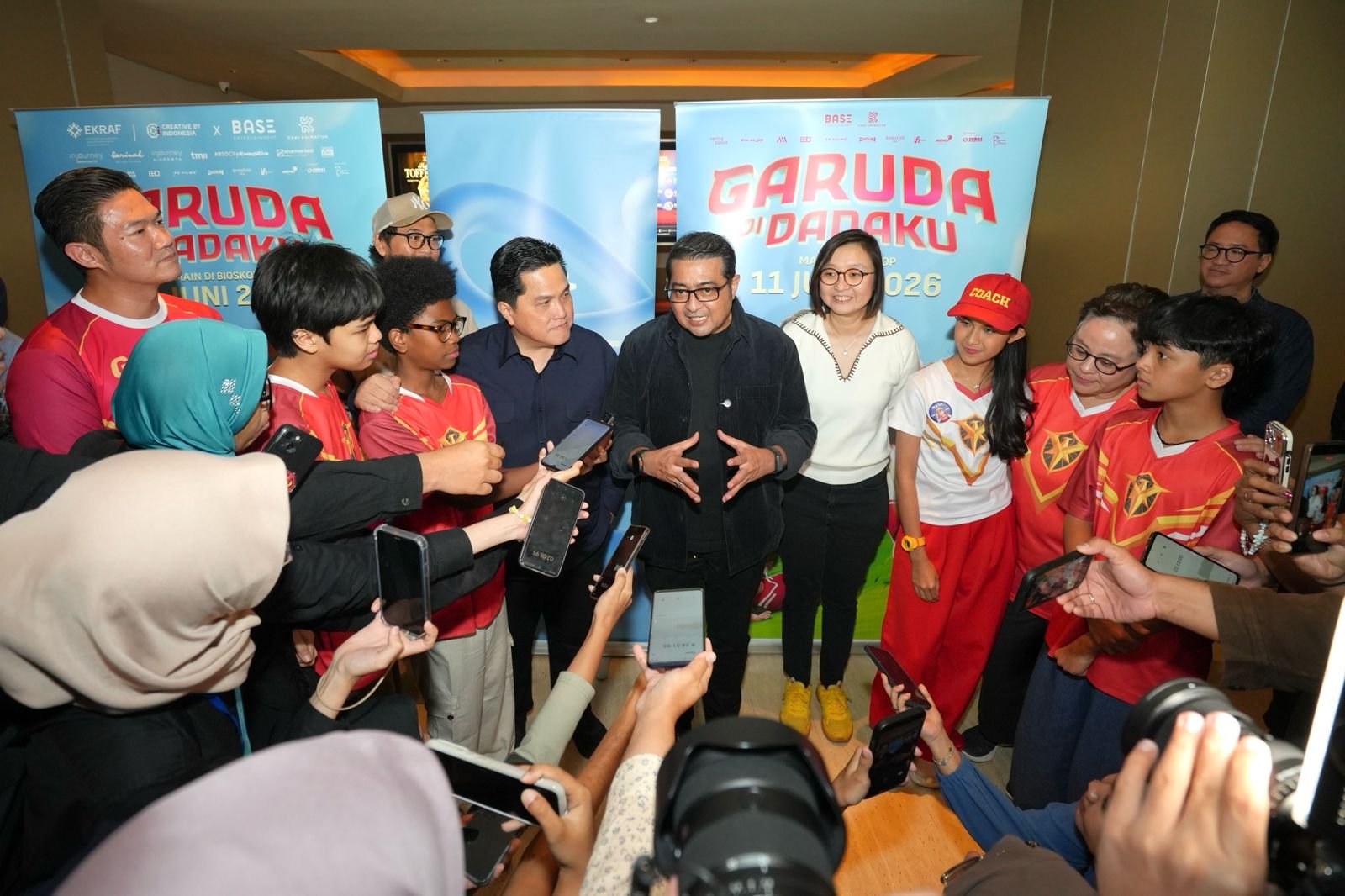 Hadiri Screening Garuda di Dadaku, Menteri Ekraf Apresiasi Kekuatan IP Lokal dan Kemajuan Animasi Nasional