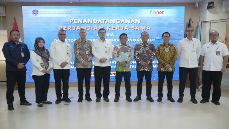 Kemenhub dan Finnet Indonesia Teken Kerja Sama Payment Gateway untuk Platform Digital MaritimHub