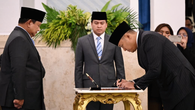Presiden Prabowo Resmi Lantik Sudaryono sebagai Kepala BGN