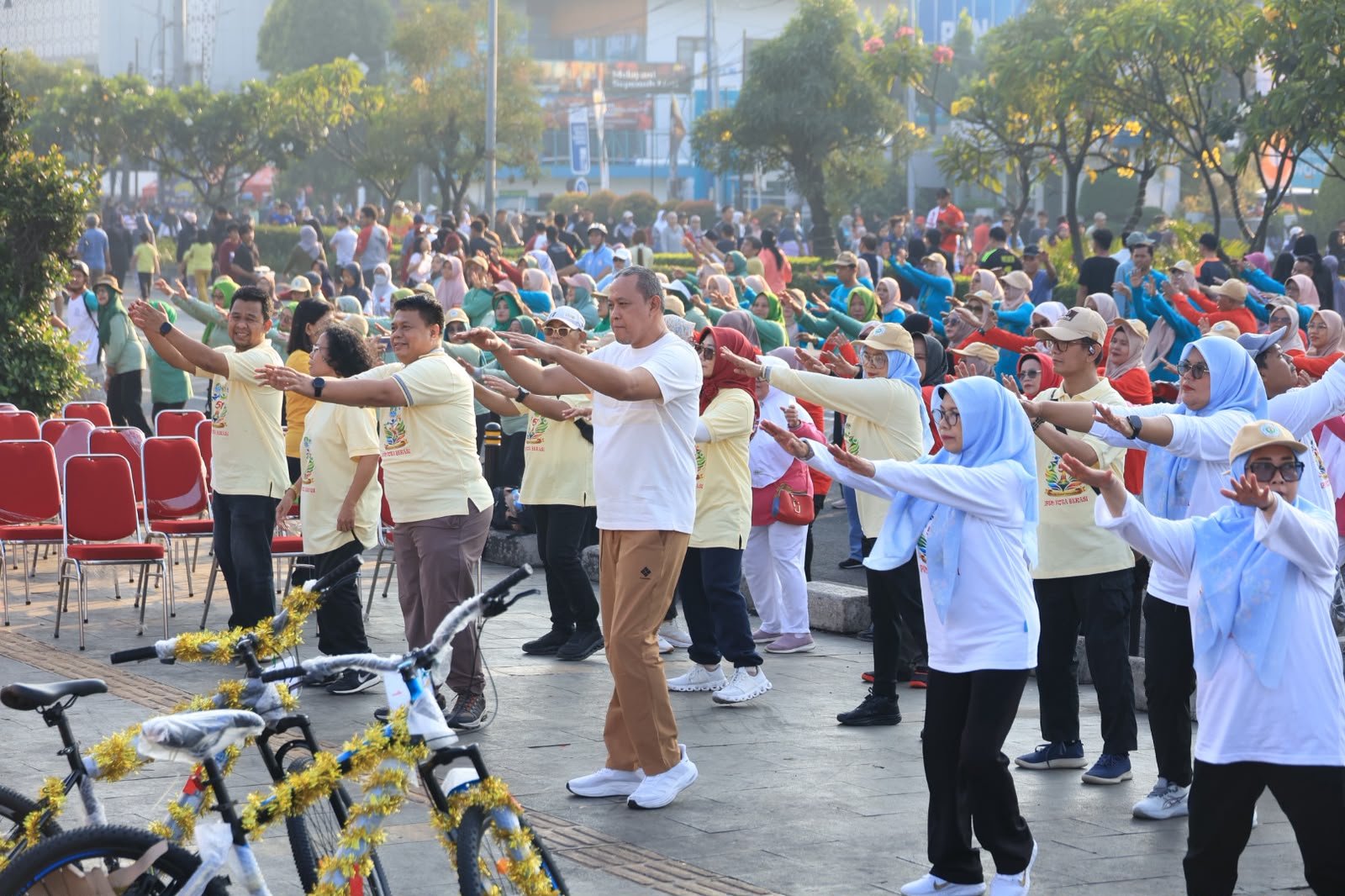 Wali Kota Bekasi Apresiasi HUT ke-51 PSM Kota Bekasi, Ajak Lansia Tetap Sehat dan Produktif
