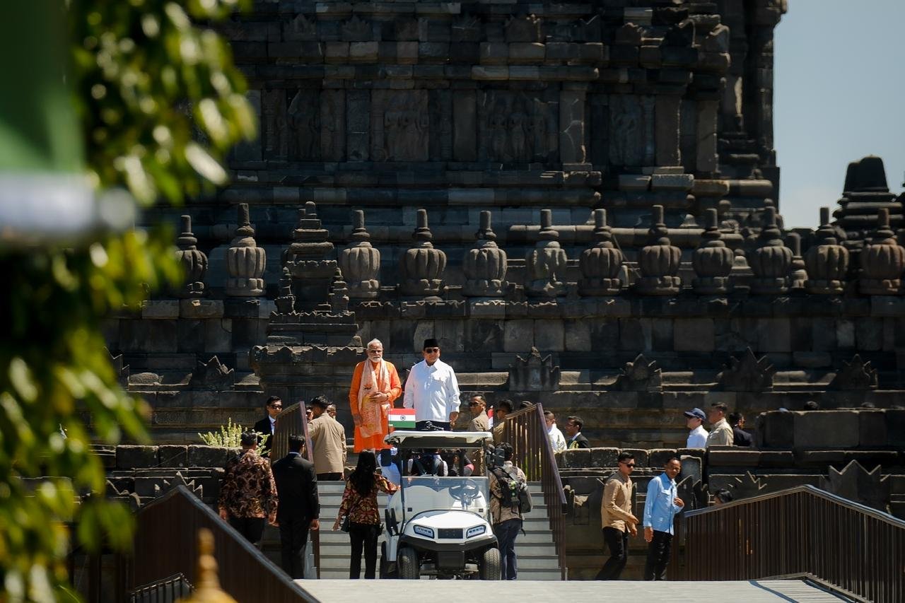 Kunjungan PM Modi ke Prambanan Perkuat Diplomasi Budaya dan Pariwisata RI–India