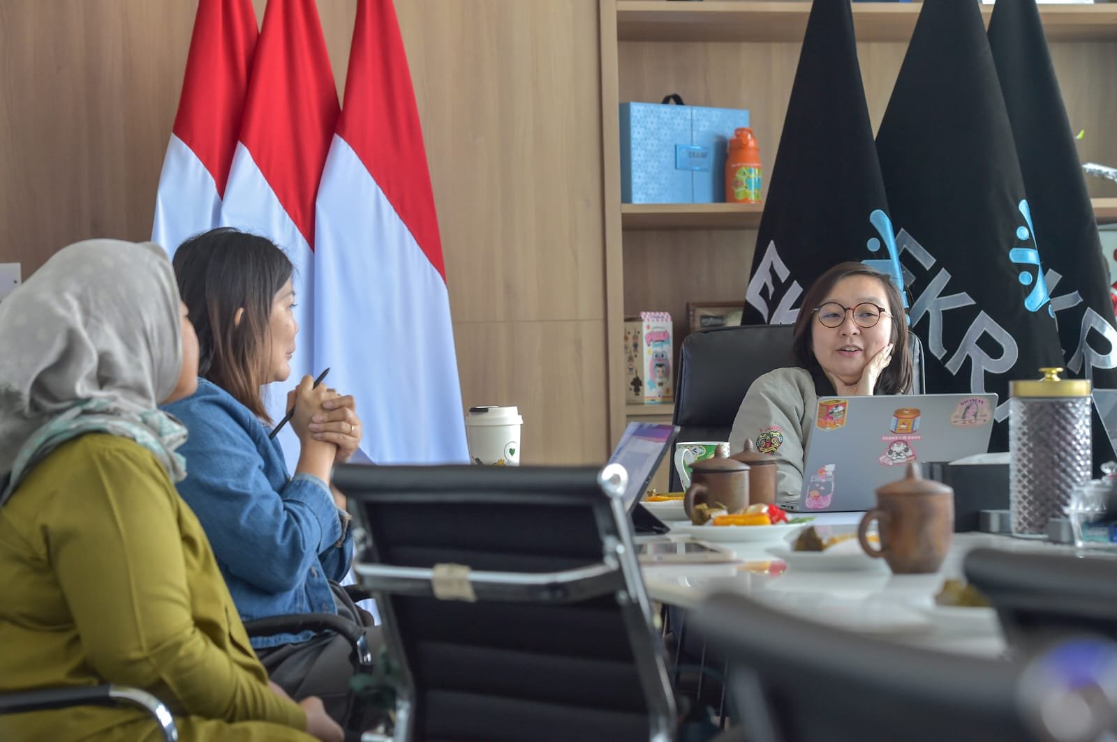 Kementerian Ekraf Jajaki Kolaborasi Seni Rupa Digital Interaktif dengan Imagispace