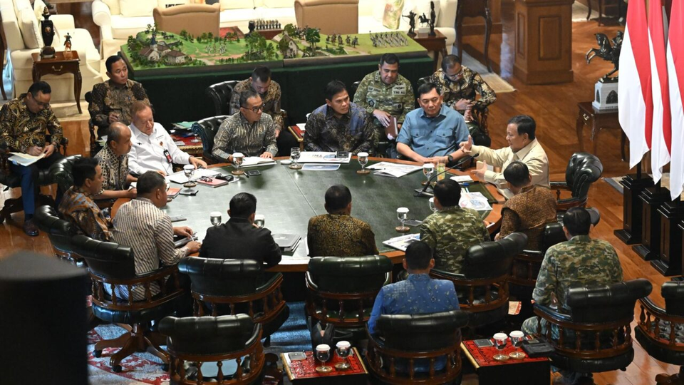 Presiden Prabowo Bahas Penyesuaian Rekrutmen Prajurit TNI hingga Penanganan Bencana