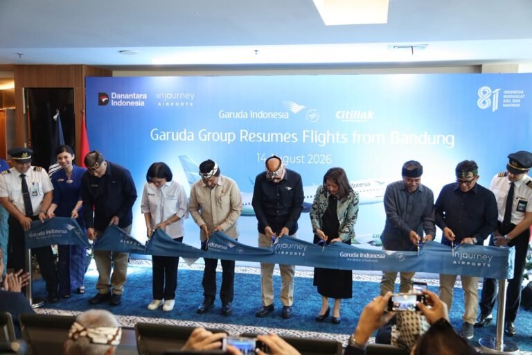 Kemenhub Sambut Baik Beroperasi Kembali Rute Bandung – Denpasar oleh Garuda Indonesia